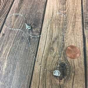 Avon CZ Solitaire Necklace‎